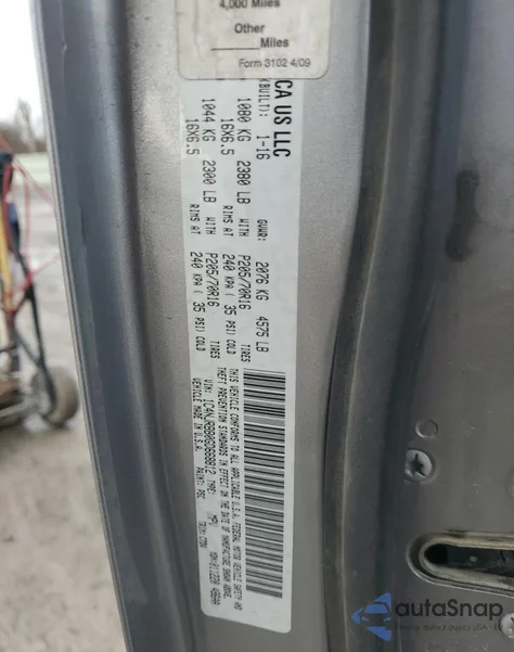 2016 Jeep Patriot Sport из США, поврежденный, VIN 1C4NJRBB0GD668812